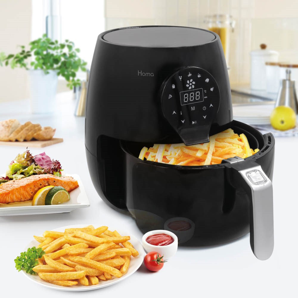 Air Fryer från Homa 3,5 liter. Elektronisk med 7 program och non-stick beläggning