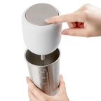 Elektrisk drinkmixer i vit finish från Mühler