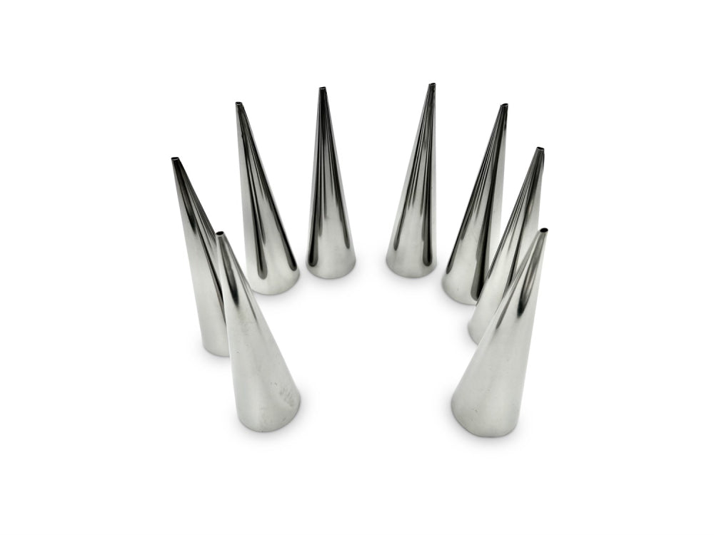 Cannoli kon / strut i metall, 8 st.