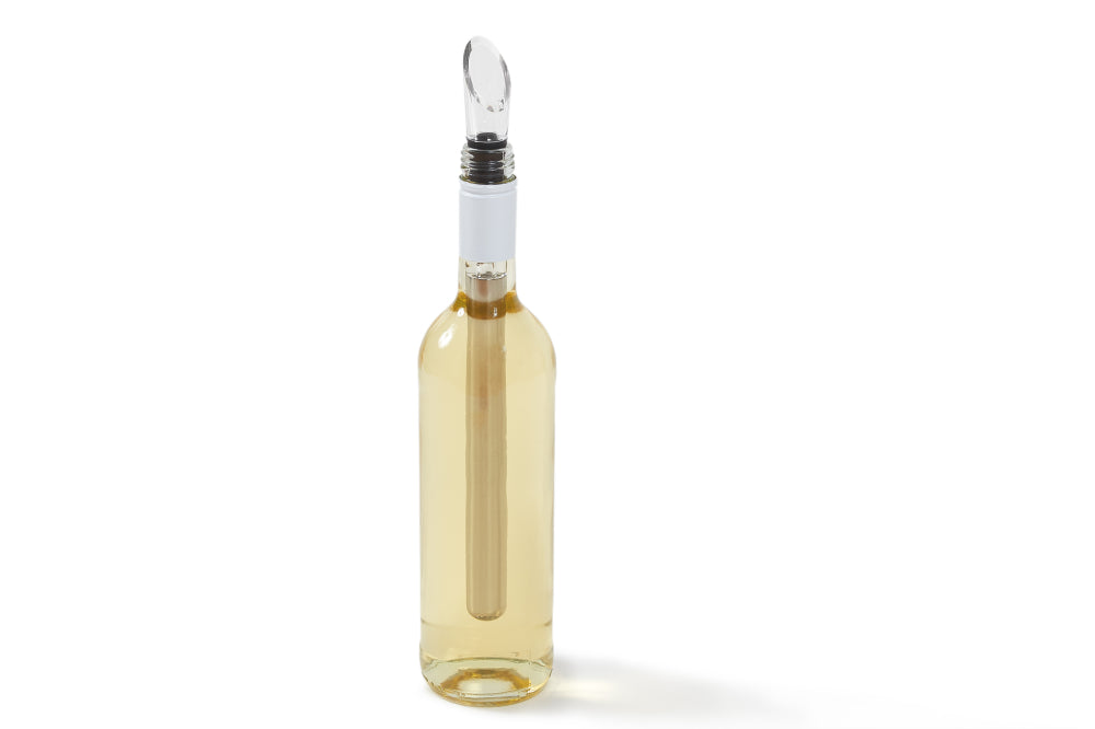 Kølelemenet til vin med skænkeprop til iltning af vin