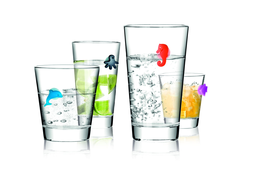 Färgmarkering för glas, 12 st.