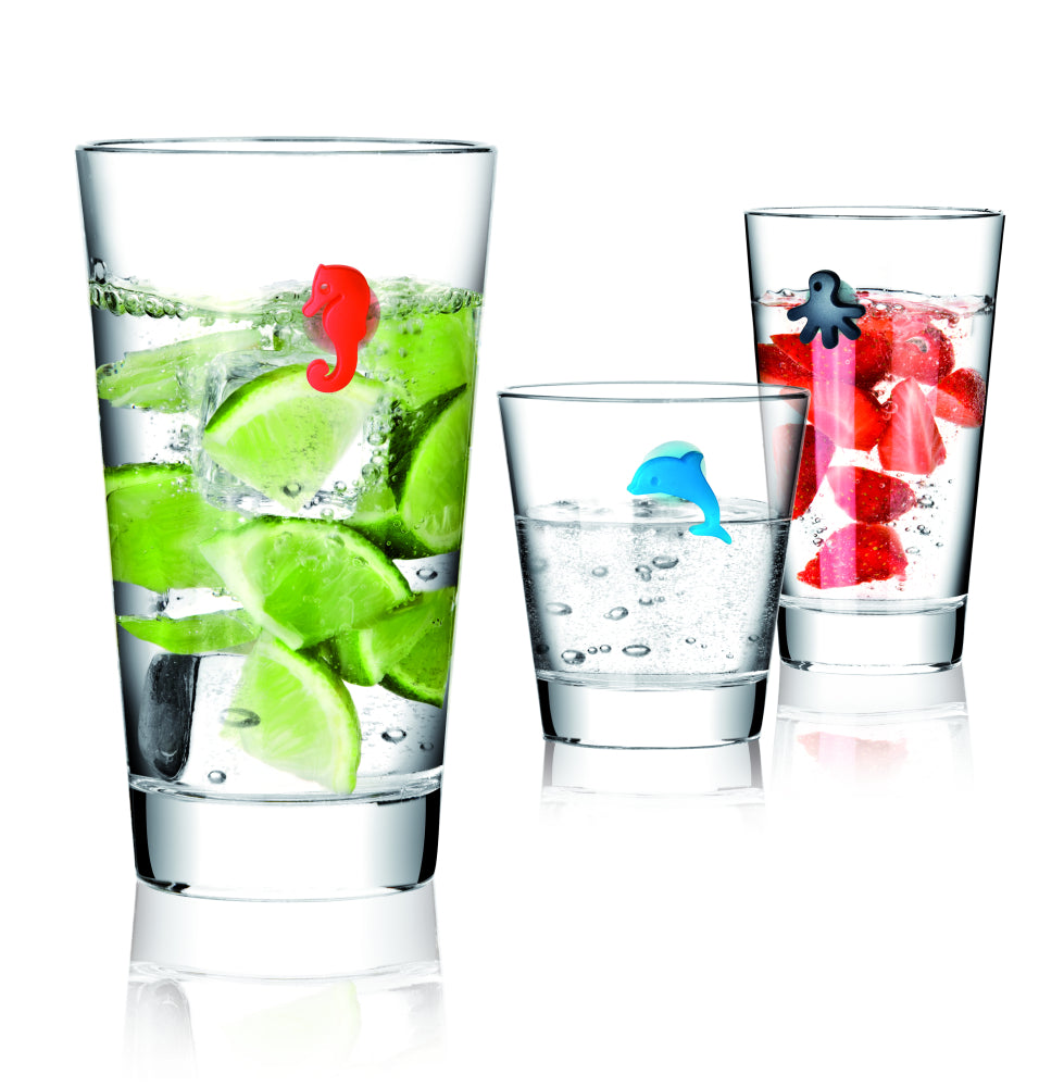 Färgmarkering för glas, 12 st.