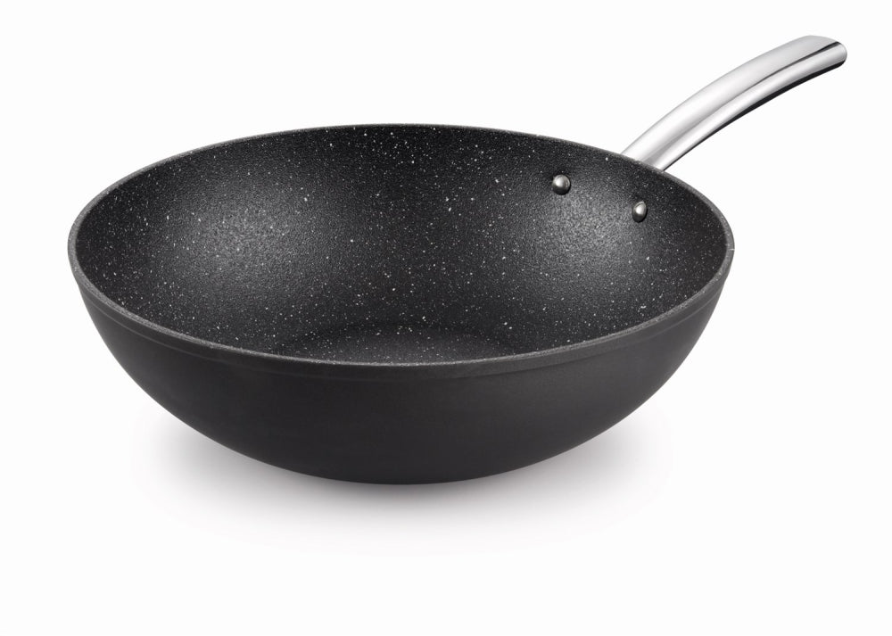 WOK 30 cm. med fantastisk 3D-beläggning.