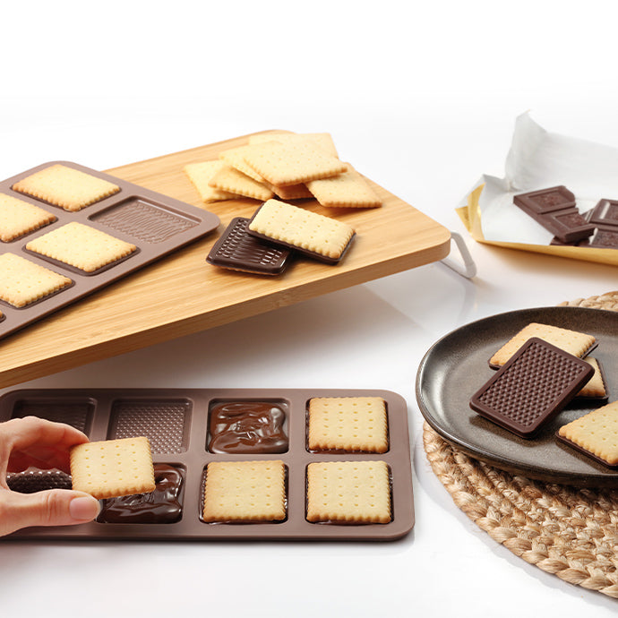 Form för chokladkex