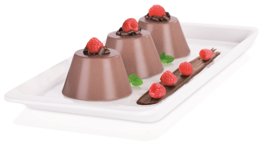 Form för den perfekta Panna Cotta, 4 st.