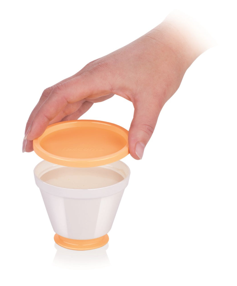 Form för den perfekta Panna Cotta, 4 st.