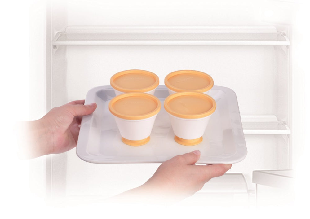 Form för den perfekta Panna Cotta, 4 st.