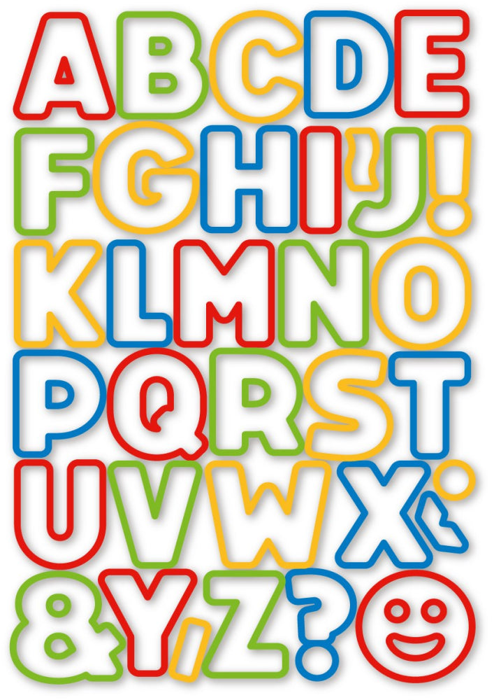 Bokstäver och alfabet utstickare från Tescoma