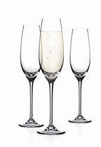 Champagneglas i vackert kristall från Tescoma, 6 st.