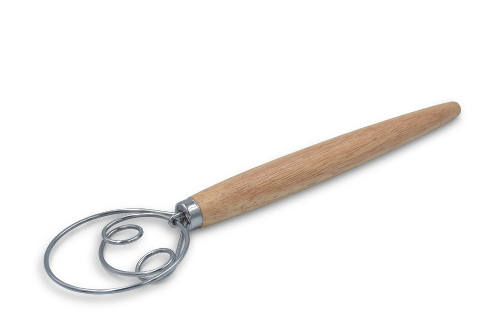 Degblandare / Färsblandare med trähandtag