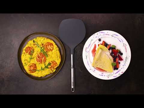 Video: Omelet palet spade fra Tescoma, 14,5 cm bred