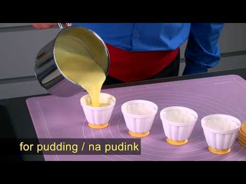Video: Form til den perfekte Panna Cotta, 4 stk.