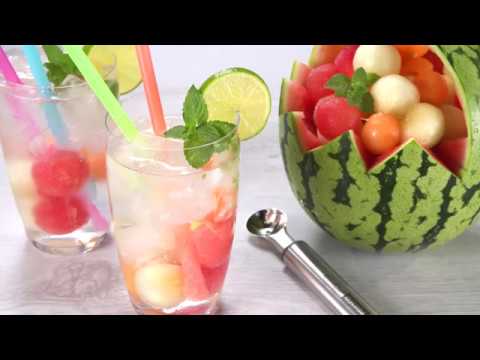Video: Melonjern i rustfrit stål fra Tescoma