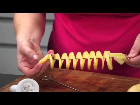 Video: Spiralkniv til kartofler og grøntsager fra Tescoma