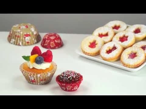 Video: Mini muffins bageplade med non-stick belægning