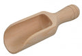 Träslev / träskopa i bokträ, 17 cm